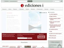 Tablet Screenshot of edicionesi.com